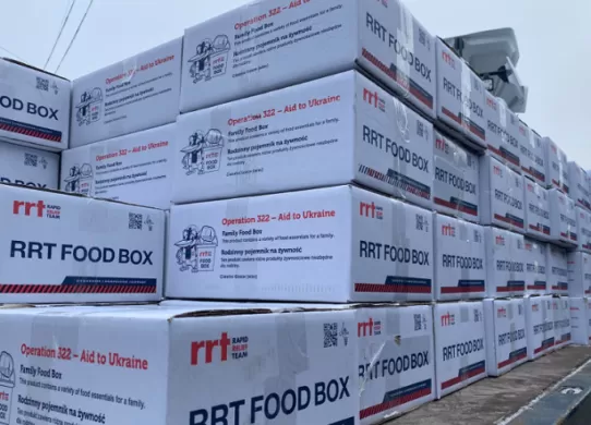 До Житомира надійшли майже 8 тисяч фудбоксів