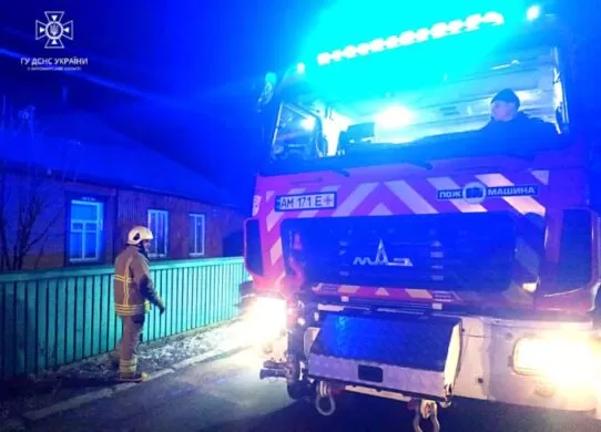 За добу на Житомирщині ліквідовано чотири пожежі