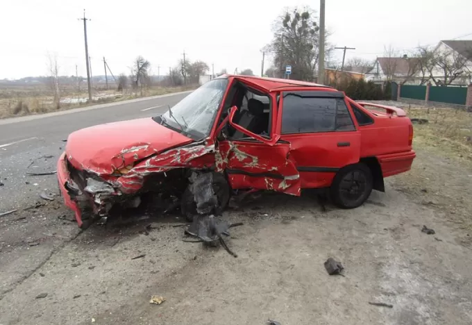 На Житомирщині сталося ДТП за участі двох «Daewoo»
