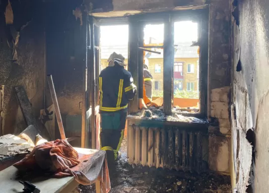 За добу в Житомирській області виникло 4 пожежі