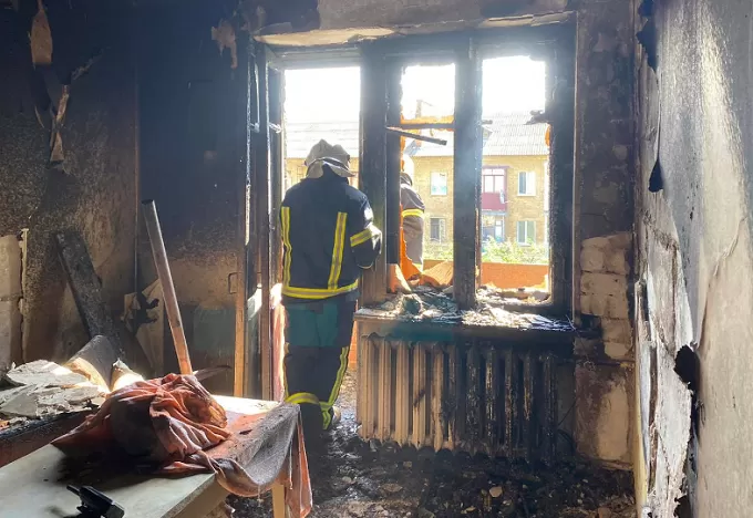 За добу в Житомирській області виникло 4 пожежі