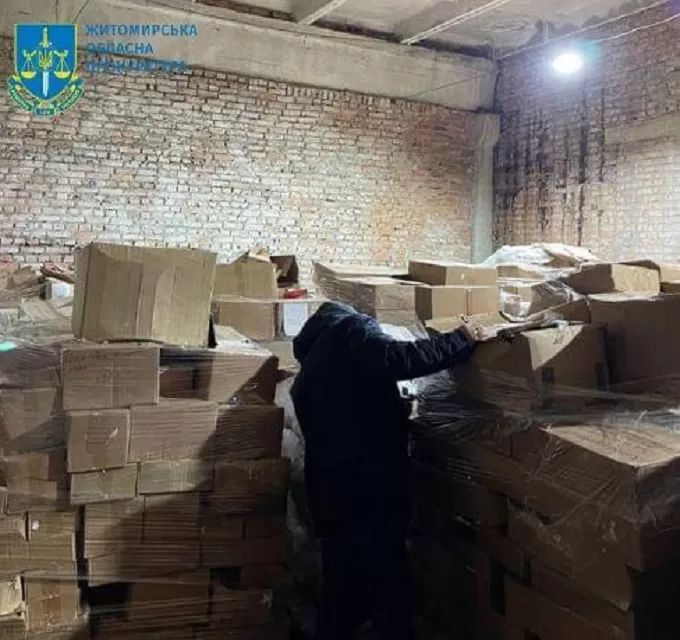 Російські товари на Житомирській митниці