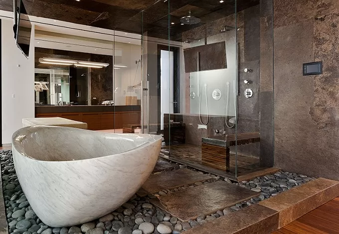 ванны из мрамора