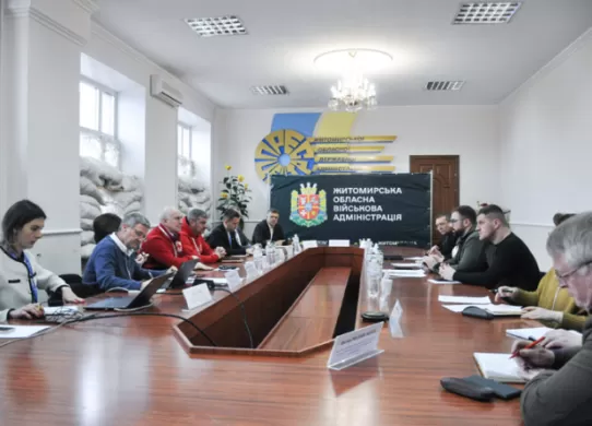 У Житомирі відбулася зустріч з гуманітарними організаціями