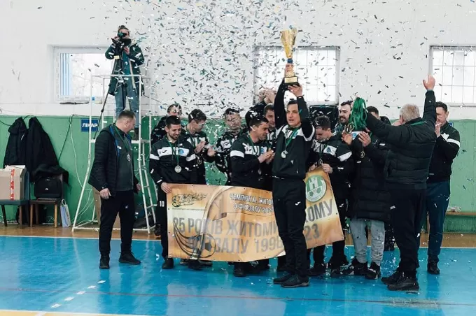 У Житомирі відбувся завершальний тур чемпіонату з футзалу