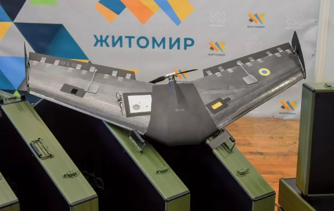 Волонтери з Житомирщини передали українським військовим безпілотники