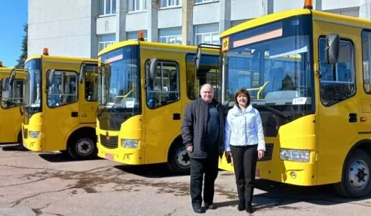 На Житомирщині придбали п'ять шкільних автобусів