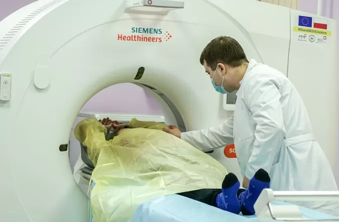 У Житомирській лікарні запрацював кабінет мультиспіральної комп’ютерної томографії