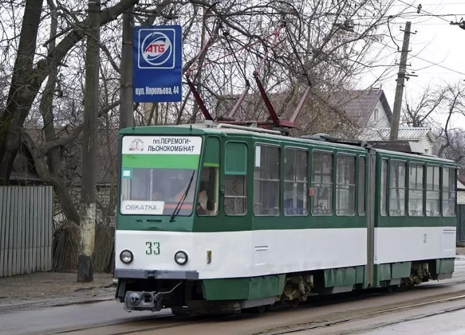 Від сьогодні в Житомирі курсує трамвай
