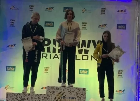 Житомиряни вибороли нагороди у Всеукраїнських змаганнях з триатлону
