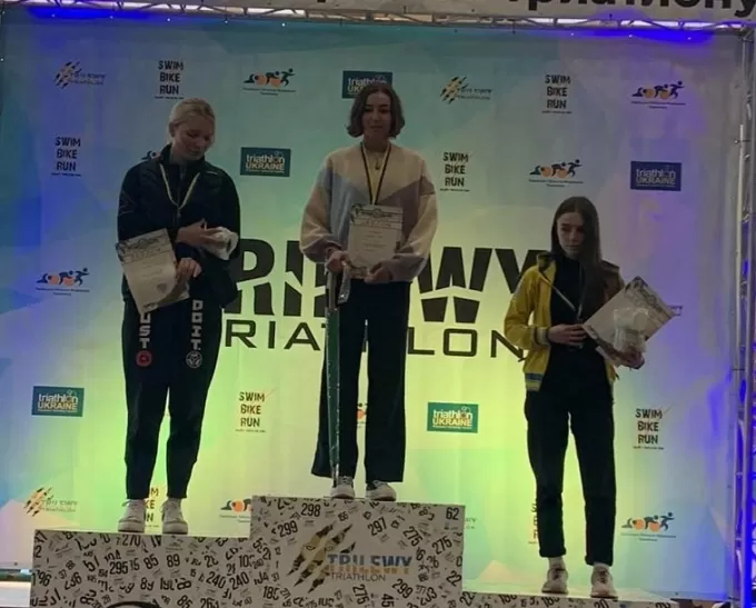 Житомиряни вибороли нагороди у Всеукраїнських змаганнях з триатлону