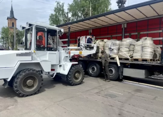 Житомирським рятувальникам передали обладнання та спецодяг