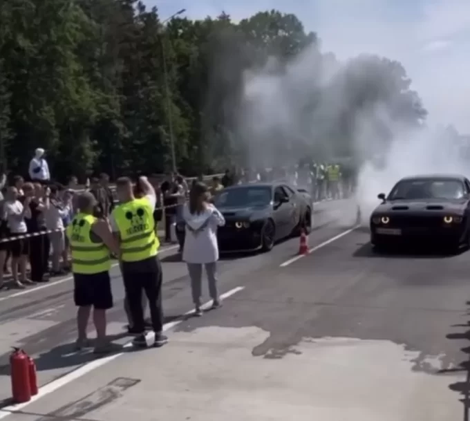 На трасі Житомирщини проводилися незаконні автоперегони