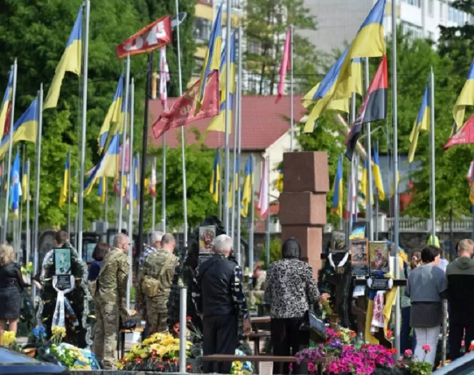 У Житомирі вшанували пам'ять загиблих Героїв