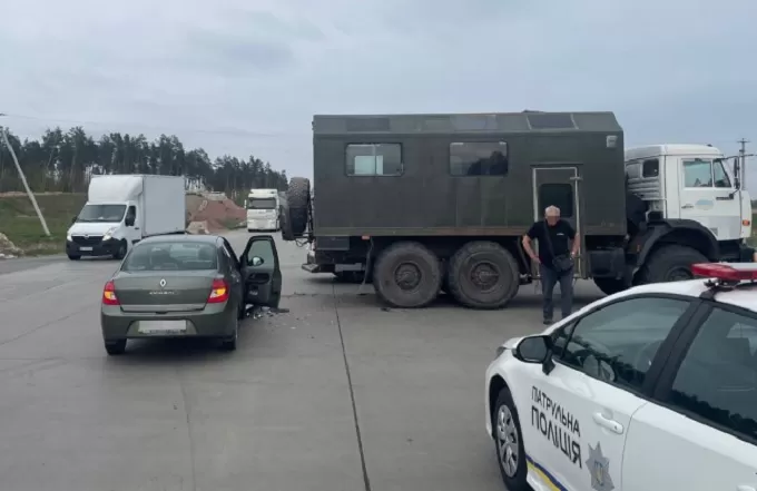 Внаслідок ДТП на Житомирщині, рух в напрямку Києва частково ускладнений