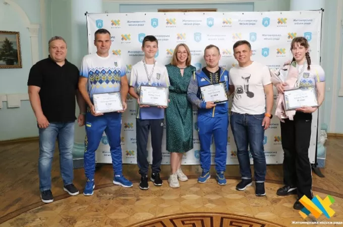 Житомирські спортсмени повертаються до України з перемогами