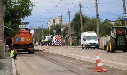 У Житомирі на вулиці Східній обмежено рух транспорту