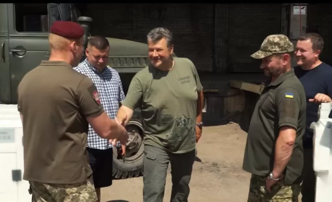 Житомирським військовим передали потужні генератори