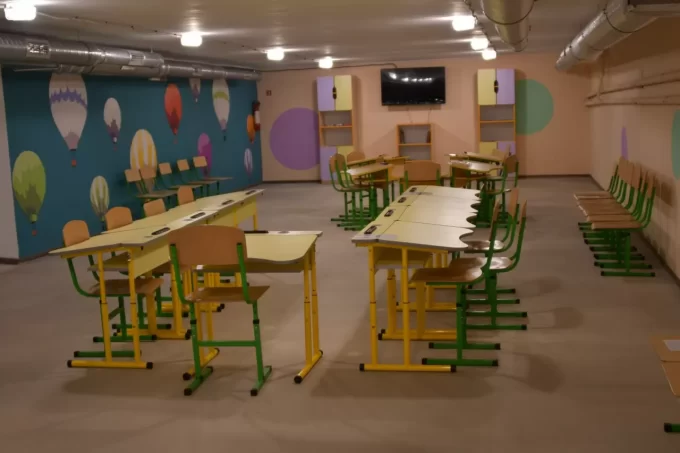 Укриття в Новогуйвинському ліцеї дозволяє продовжувати освітній процес під час тривоги