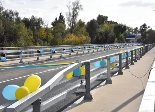 На Житомирщині відкрили оновлений міст через річку Ірша