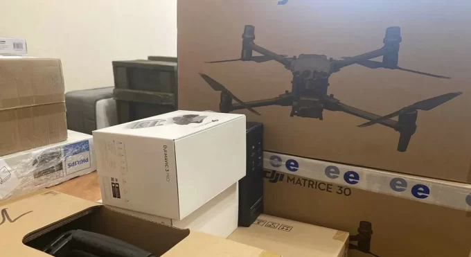 Квадрокоптери та тепловізори - нову техніку передали житомирським військовим