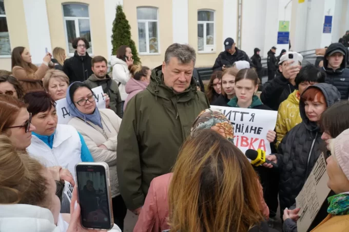 Після мітингу в Житомирі голова ОВА повідомив, що Силам оборони виділили ще 108 мільйонів