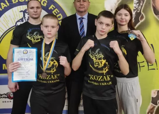 Троє спортсменів з Житомирщини взяли участь у Кубку України з тайського боксу