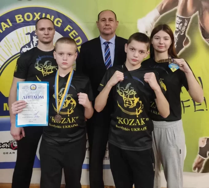 Троє спортсменів з Житомирщини взяли участь у Кубку України з тайського боксу