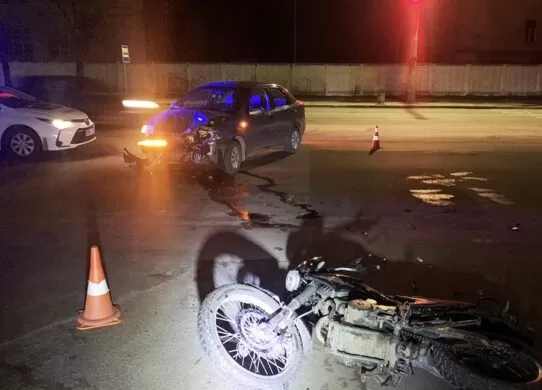 У Житомирі в ДТП постраждав 16-річний мотоцикліст