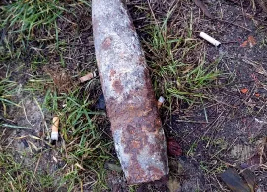 На Житомирщині виявили артилерійський снаряд часів Другої світової війни