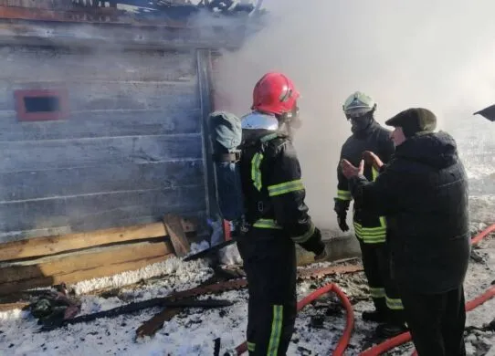 З пожежі на Житомирщині врятували пенсіонерку