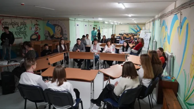 Як виглядає укриття в ліцеї Глибочицької громади на Житомирщині?