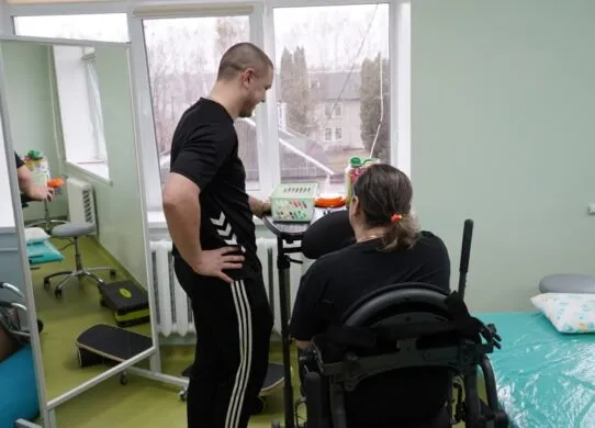 У лікарні на Житомирщині відкрили ще одне реабілітаційне відділення