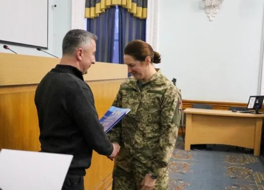 У Житомирській громаді нагородили бійців-добровольців