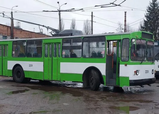 На вихідних тролейбуси з житомирського Гідропарку їхатимуть за зміненим графіком