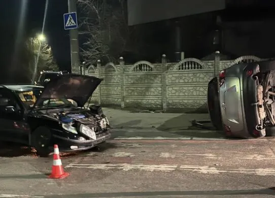 За минулу добу у Житомирі сталися дві ДТП - без постраждалих