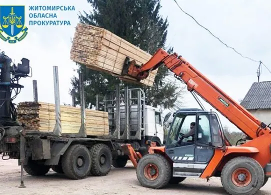 Експорт незаконно здобутих лісоматеріалів на майже 43 млн грн