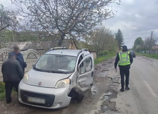 Три ДТП за добу: на Житомирщині поліція зафіксувала три аварії на дорогах