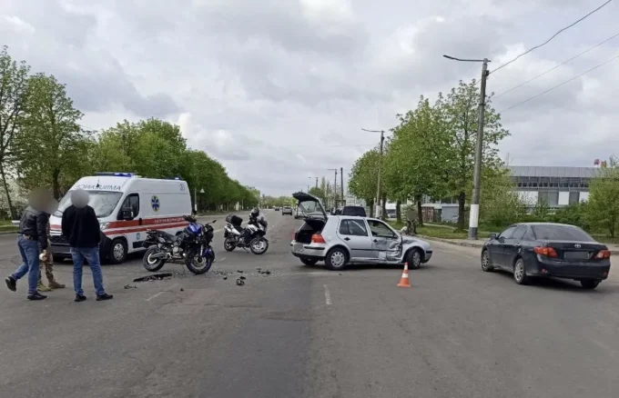 У Житомирі в ДТП постраждав 45-річний мотоцикліст