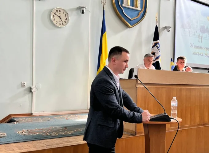 Заступником міського голови у Житомирі став військовий, який брав участь в АТО, а на Харківщині знищив ворожу техніку з піхотою