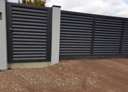 Какой ширины делать ворота на участок?