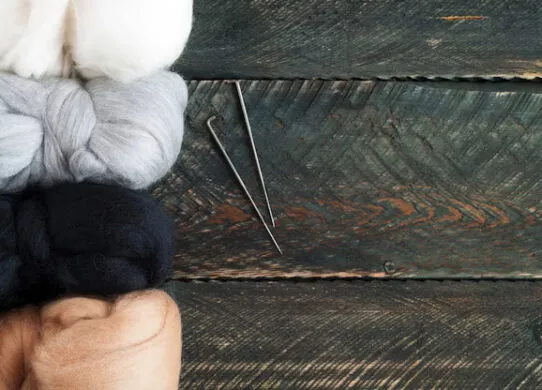 Вовна для валяння: робіть затишок і красу своїми руками