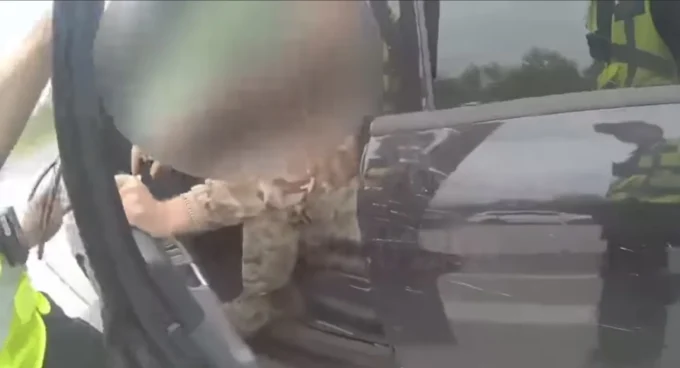 На Житомирщині патрульні зупинили чоловіка у військовій формі - Білошицький пояснив, чому так сталося