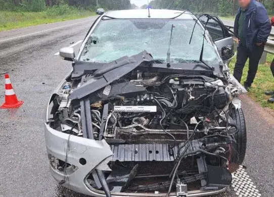 Під час зіткнення з вантажівкою на Житомирщині постраждала 4-річна дитина