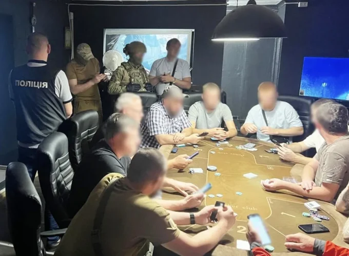 У Житомирі викрили підпільний покерний клуб