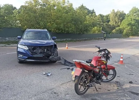 У ДТП на Житомирщині постраждав 15-річний мотоцикліст