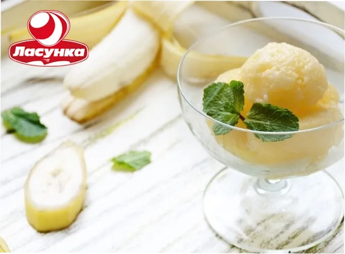 Морозиво з бананів рецепт Ласунка
