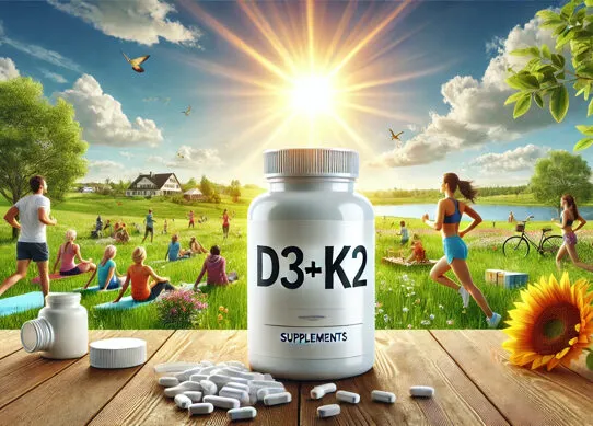 Витамин D3 + K2 и здоровье кожи: влияние на состояние кожи, борьба с кожными заболеваниями