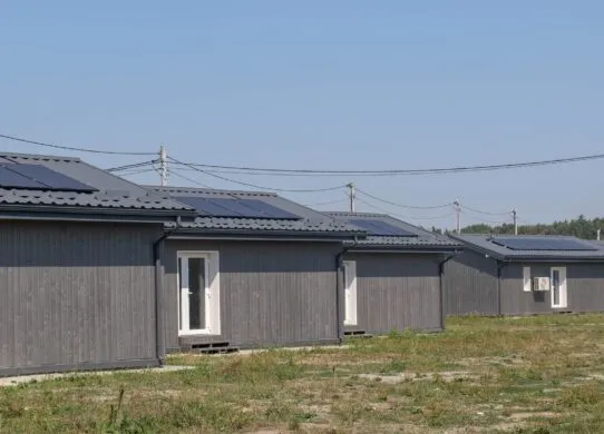 У Житомирській громаді побудували модульне містечко для ВПО