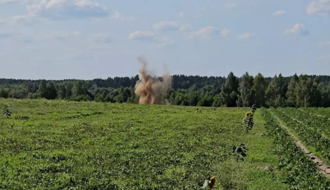 За добу на Житомирщині знешкодили снаряд та касетні боєприпаси